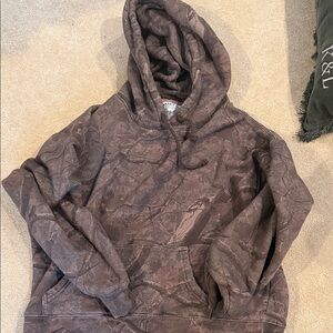 DAIRY BOY Brown Camouflage Hoodie